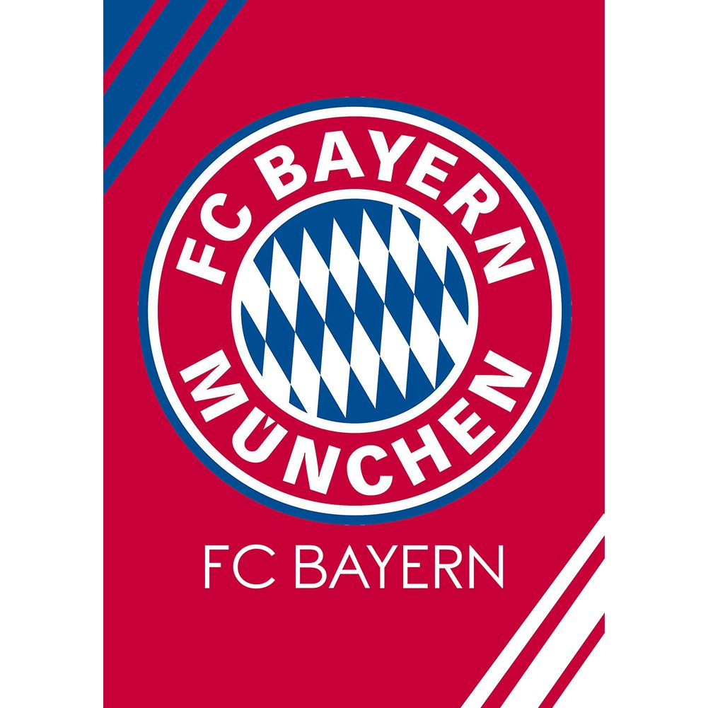 Fußball Bayern München-Rund/Quadrat Diamond Painting