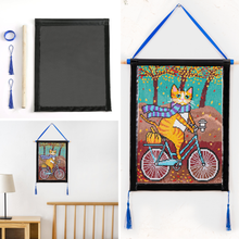 Lade das Bild in den Galerie-Viewer, Holz Bilderrahmen Diamant Malerei DIY Bilderrahmen