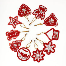 Lade das Bild in den Galerie-Viewer, 10 teile/satz DIY Diamant Malerei Dekoration Weihnachten / Halloween Baum Anhänger