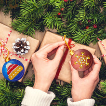 Lade das Bild in den Galerie-Viewer, 10 teile/satz DIY Diamant Malerei Dekoration Weihnachten / Halloween Baum Anhänger
