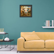 Lade das Bild in den Galerie-Viewer, Widder - voller runder Diamant - 30x30cm