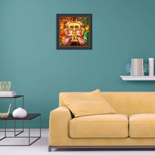 Lade das Bild in den Galerie-Viewer, Zwillinge - voller runder Diamant - 30x30cm