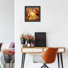 Lade das Bild in den Galerie-Viewer, Capricornus - voller runder Diamant - 30x30cm