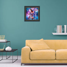 Lade das Bild in den Galerie-Viewer, Aquarius - runder runder Diamant - 30x30cm