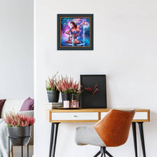 Lade das Bild in den Galerie-Viewer, Aquarius - runder runder Diamant - 30x30cm