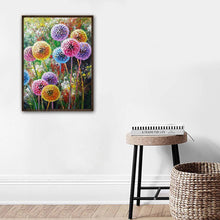 Lade das Bild in den Galerie-Viewer, Löwenzahn - voller runder Diamant - 30x40cm