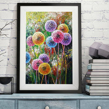 Lade das Bild in den Galerie-Viewer, Löwenzahn - voller runder Diamant - 30x40cm