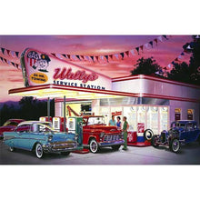 Lade das Bild in den Galerie-Viewer, Parkplatz - voller quadratischer Diamant - 40x30cm