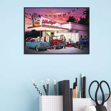 Lade das Bild in den Galerie-Viewer, Parkplatz - voller quadratischer Diamant - 40x30cm