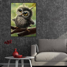 Lade das Bild in den Galerie-Viewer, Vogel - voller runder Diamant - 30x40cm