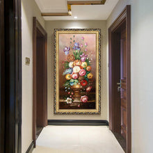 Lade das Bild in den Galerie-Viewer, Blume - volle Runde Diamant-Malerei - 85x45cm