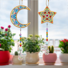 Lade das Bild in den Galerie-Viewer, DIY 5D Diamond Double side Window Hanging