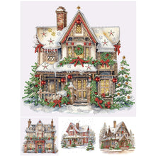 Lade das Bild in den Galerie-Viewer, Landschaft – Teilweise spezielles Diamantgemälde – 30 x 30 cm