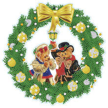 Lade das Bild in den Galerie-Viewer, 1pcs DIY Weihnachtskranz-Aufkleber