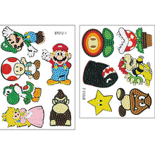 Lade das Bild in den Galerie-Viewer, 2pcs Cartoon diy Diamantzeichnungsaufkleber