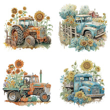 Lade das Bild in den Galerie-Viewer, Feld-Oldtimer-Teilweise spezielles Diamantgemälde-30x30cm