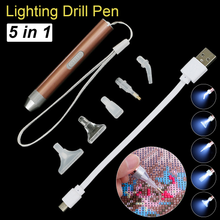 Lade das Bild in den Galerie-Viewer, Diamond Painting USB-Lade Leuchtpunkt Bohrstift Kit