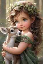 Lade das Bild in den Galerie-Viewer, Life of Pets Girl-Voll Round/Square Diamond Painting-30x40cm/40x50cm/50x70cm