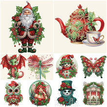 Lade das Bild in den Galerie-Viewer, Weihnachts-Teil-Spezial-Diamantgemälde, 30 x 30 cm