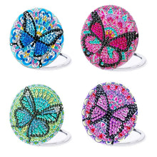 Lade das Bild in den Galerie-Viewer, Schminkspiegel mit Schmetterlingsdiamant