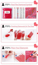 Lade das Bild in den Galerie-Viewer, Landschaftsblumen-Vollbohrer-Diamond painting 40*70cm