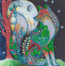 Lade das Bild in den Galerie-Viewer, Wolf - teilweise speziell geformte Diamantmalerei 30 * 40 cm