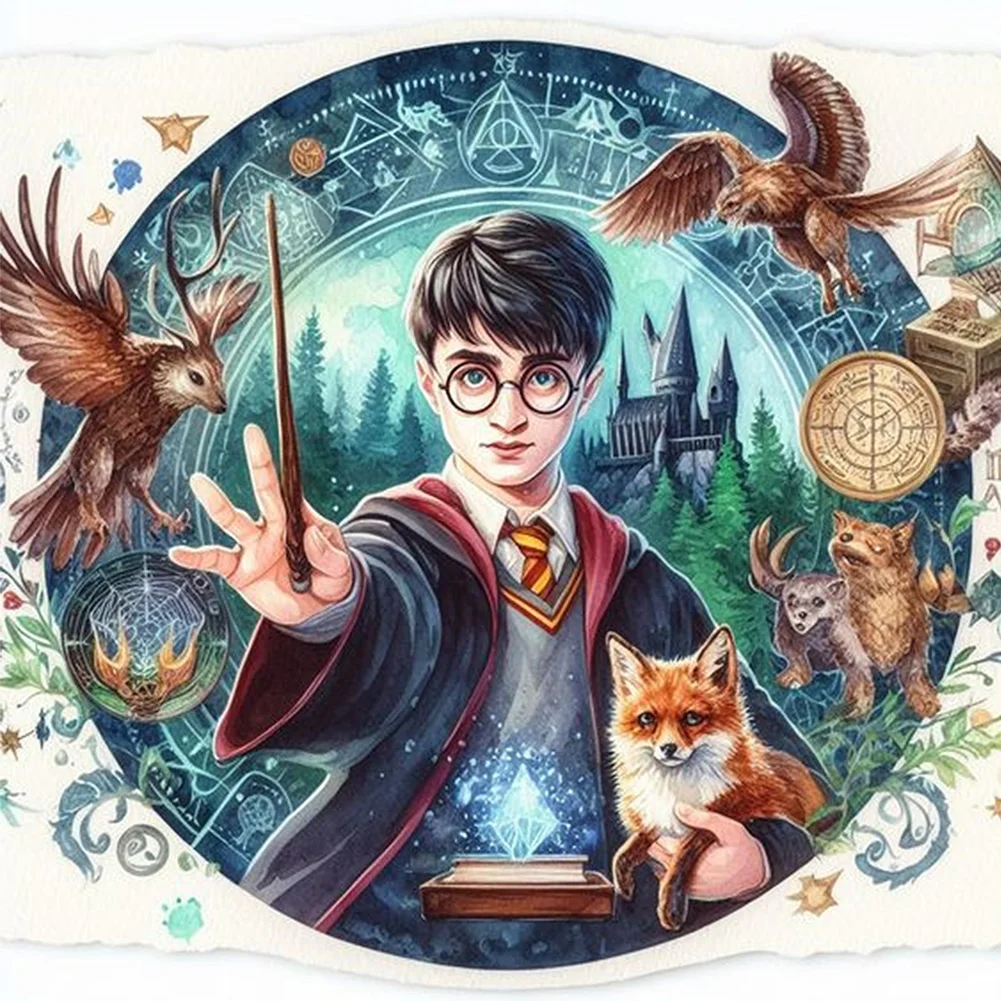 Harry Potter Voll quadratisches DP 30*30