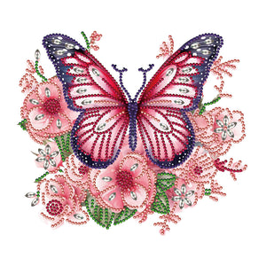 Butterfly-Teil-Special Diamond Painting-30x30cm