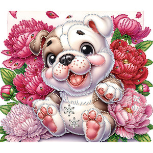 Bulldog-Teil-Special Diamond Painting-35x30cm