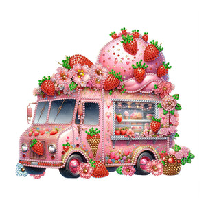 Goblin-Eiswagen – teilweise  Diamond Painting-30x30cm
