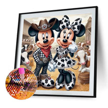 Lade das Bild in den Galerie-Viewer, Mickey And Minnie-Voll  Diamond Painting-40x40cm
