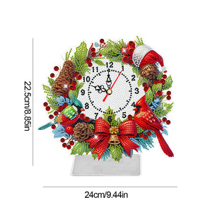 Weihnachts-Acryl-Diamant-Uhr-Anhänger