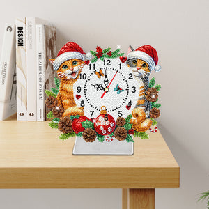 Weihnachts-Acryl-Diamant-Uhr-Anhänger