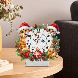 Weihnachts-Acryl-Diamant-Uhr-Anhänger