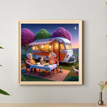 Lade das Bild in den Galerie-Viewer, Reisemobil-Voll Diamond Painting-40x40cm
