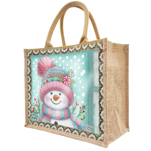 Weihnachts-Diamant Malerei Tote Bag (Upgraded Waterproof)