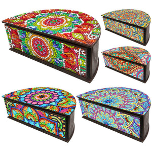 Mandala-Diamant-Malerei Aufbewahrungsbox