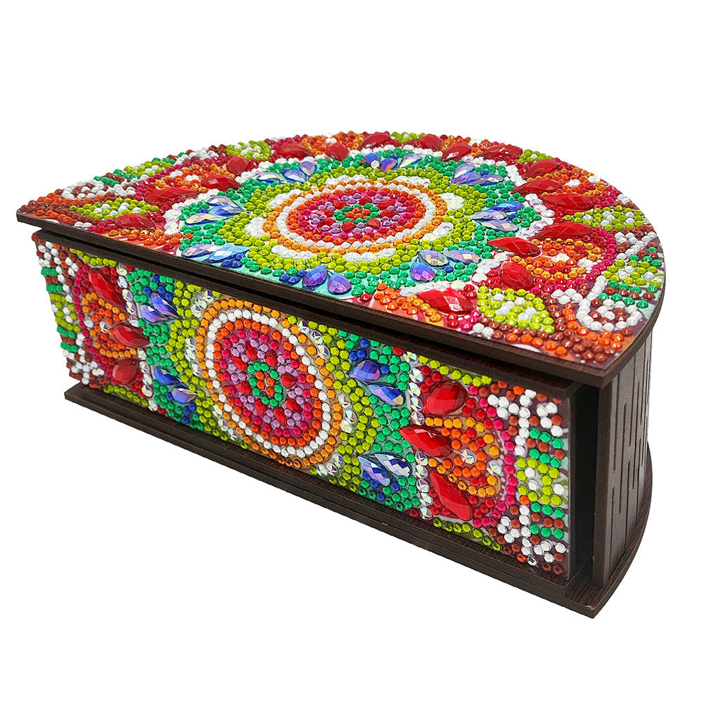 Mandala-Diamant-Malerei Aufbewahrungsbox