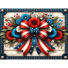 Lade das Bild in den Galerie-Viewer, Blumenkolibri-Voll Round Diamond Painting-40x30cm
