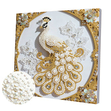 Lade das Bild in den Galerie-Viewer, Elegant – Teilweises Pearl Painting Set mit Rahmen-25x25cm
