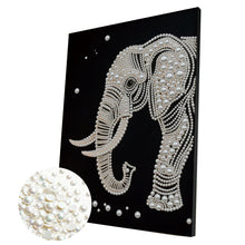 Lade das Bild in den Galerie-Viewer, Tiere Partial Pearl Painting mit Rahmen -30x40cm
