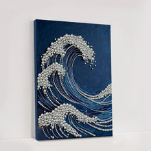 Lade das Bild in den Galerie-Viewer, Partial Pearl Painting mit Rahmen -30x40cm
