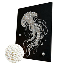 Lade das Bild in den Galerie-Viewer, Partial Pearl Painting mit Rahmen -30x40cm
