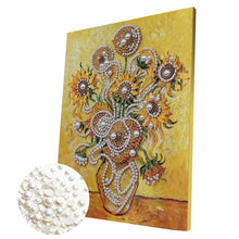 Lade das Bild in den Galerie-Viewer, Partial Pearl Painting mit Rahmen -30x40cm
