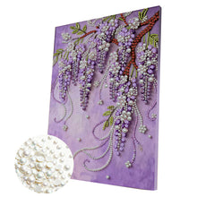 Lade das Bild in den Galerie-Viewer, Partial Pearl Painting mit Rahmen -30x40cm
