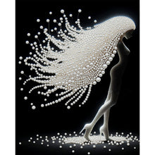 Lade das Bild in den Galerie-Viewer, Partial Pearl Painting mit Rahmen -40x50cm
