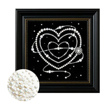 Lade das Bild in den Galerie-Viewer, Partial Pearl Painting mit Rahmen -30x30cm
