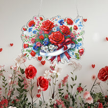 Lade das Bild in den Galerie-Viewer, Kobolde und Tulpen - Einseitig - Diamant-Anhänger
