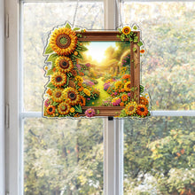 Lade das Bild in den Galerie-Viewer, Kobolde und Tulpen - Einseitig - Diamant-Anhänger
