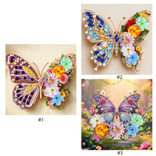 Lade das Bild in den Galerie-Viewer, Schmetterling-B - Diamant-Kerzenhalter - Diamant-Tischornament
